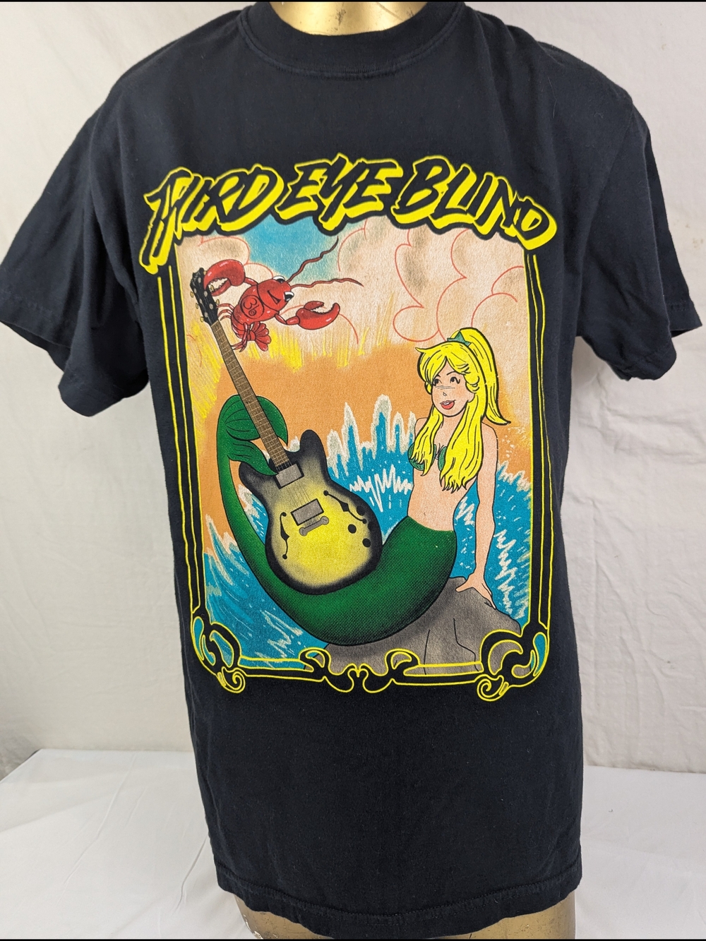 Third Eye Blind 2024 Summer Gods Concert Tee Mermaid Dates/Loc On Back Medium